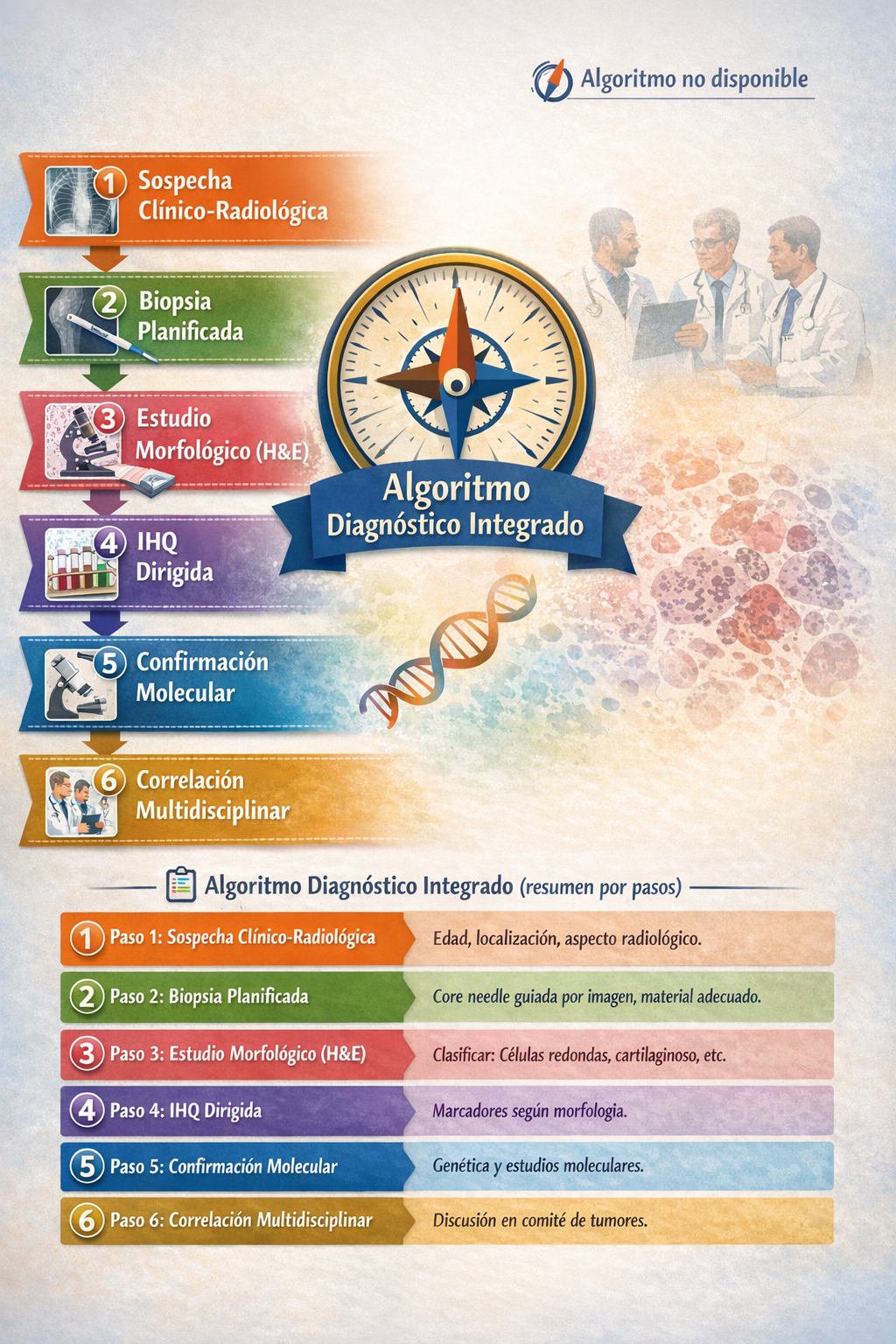 Algoritmo diagnóstico integrado de tumores óseos