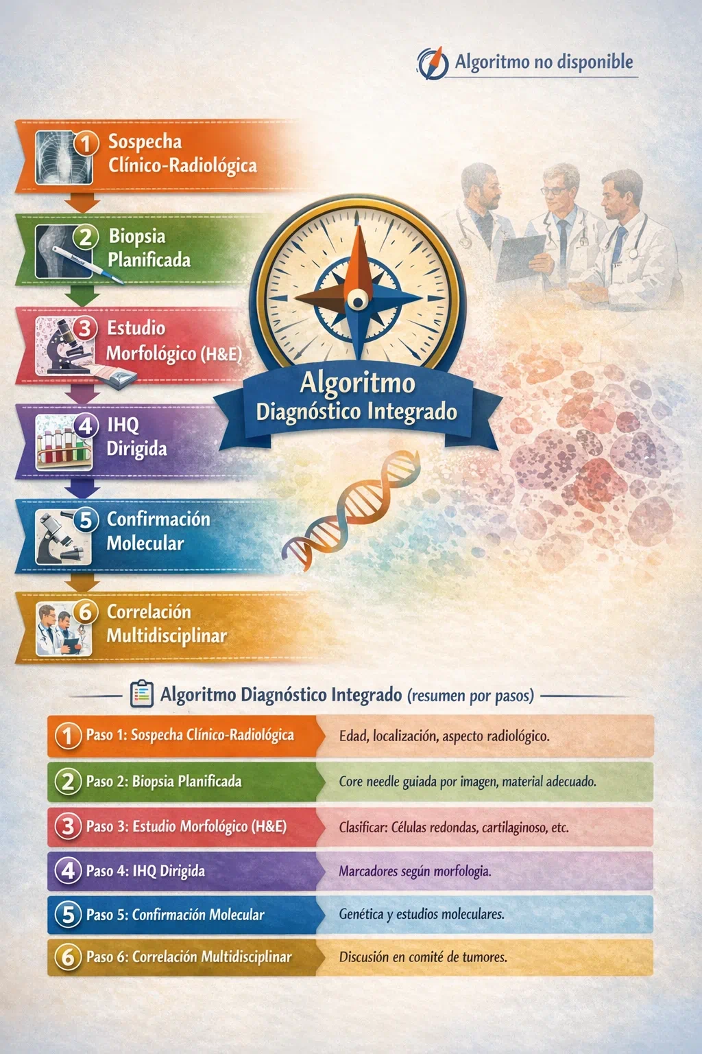 Algoritmo diagnóstico integrado de tumores óseos