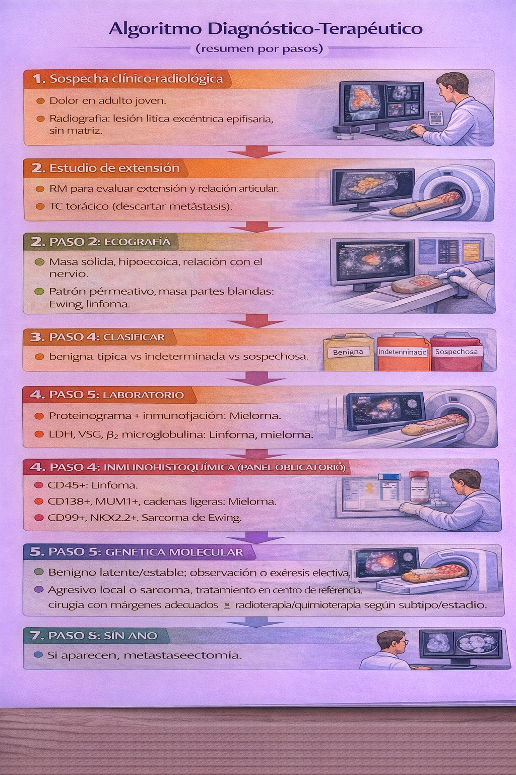 Algoritmo diagnóstico y de manejo de tumores de partes blandas