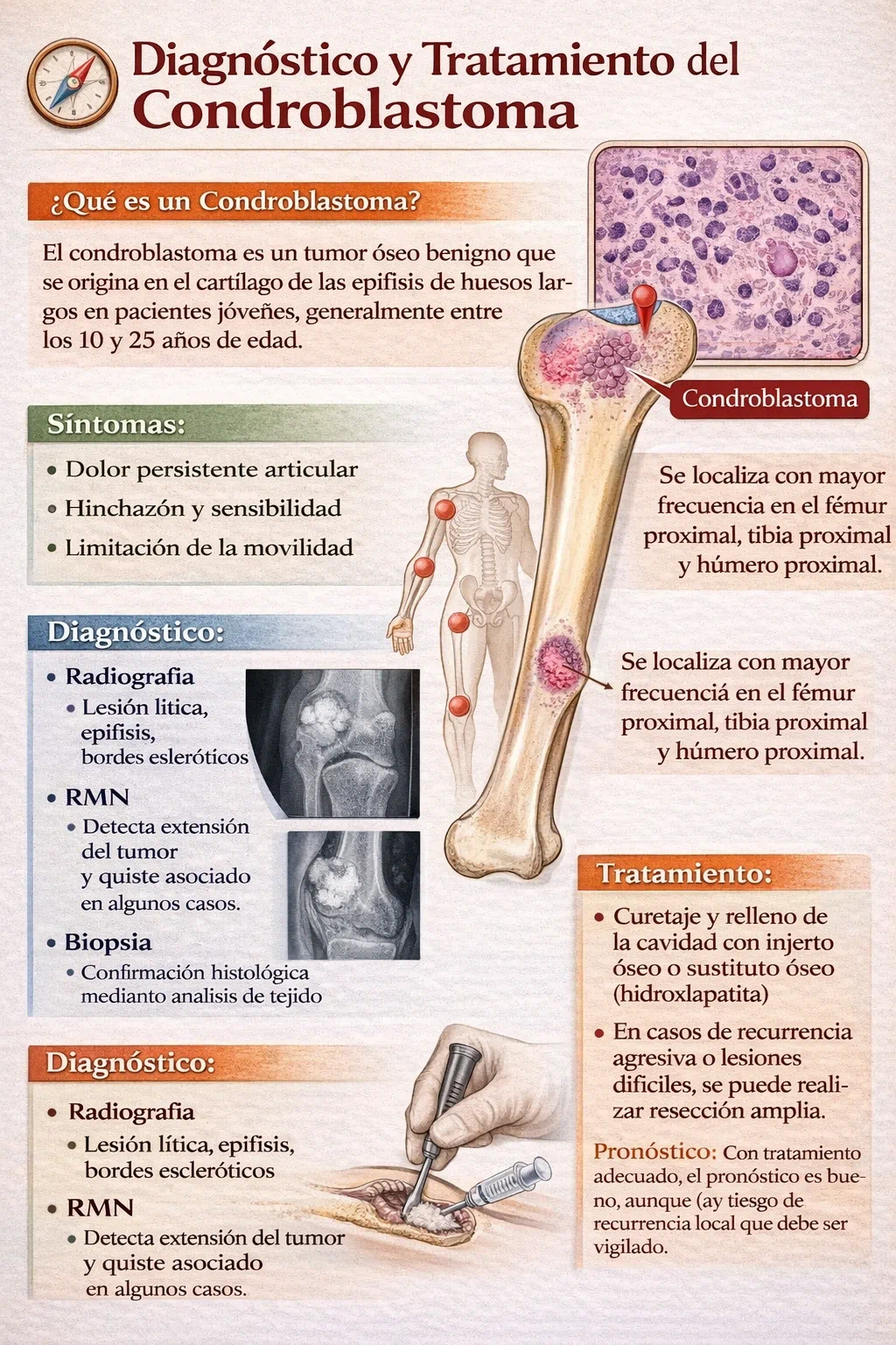 Condroblastoma: esquema orientativo diagnóstico