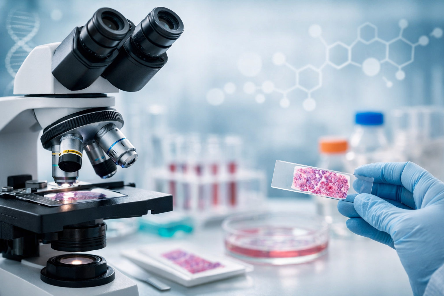 Laboratorio de anatomía patológica y biología molecular aplicado al diagnóstico de tumores óseos y de partes blandas