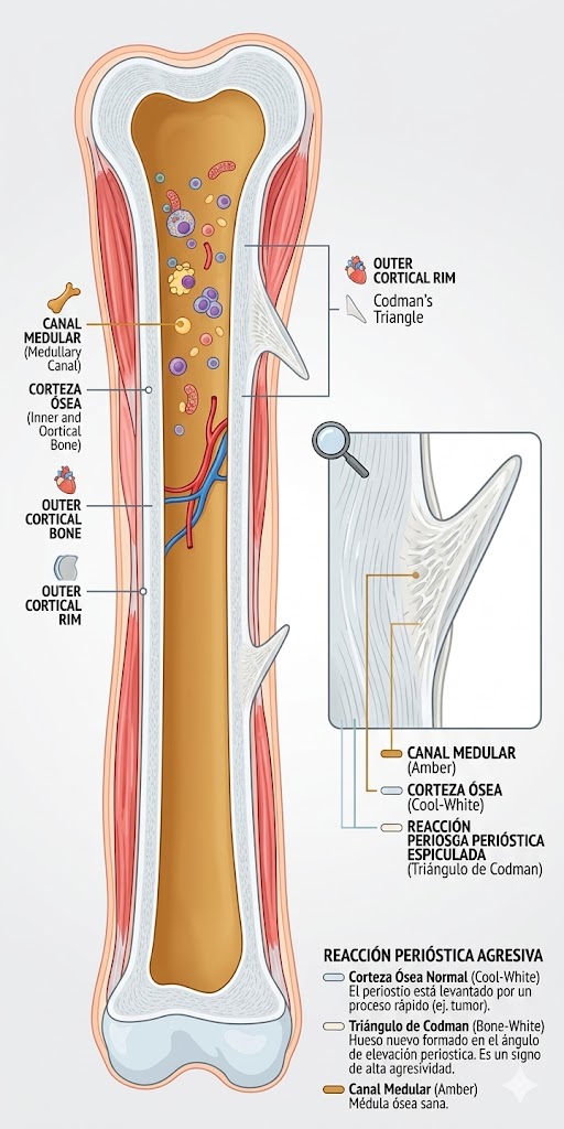 Triángulo de Codman esquema
