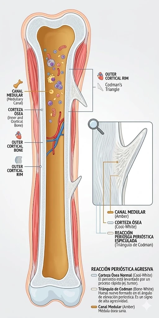 Triángulo de Codman esquema